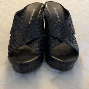 Pons Quintana Esther Wedge in Black